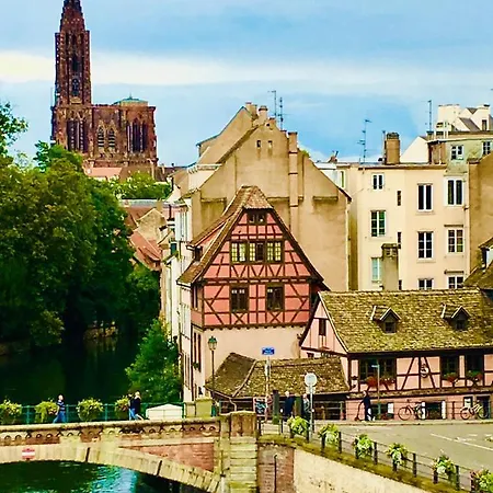 アパート Cosy On Strasbourg Tramway Line And Canal - Confortable Sur Ligne Tram Strasbourg Et Canal ビシュハイム